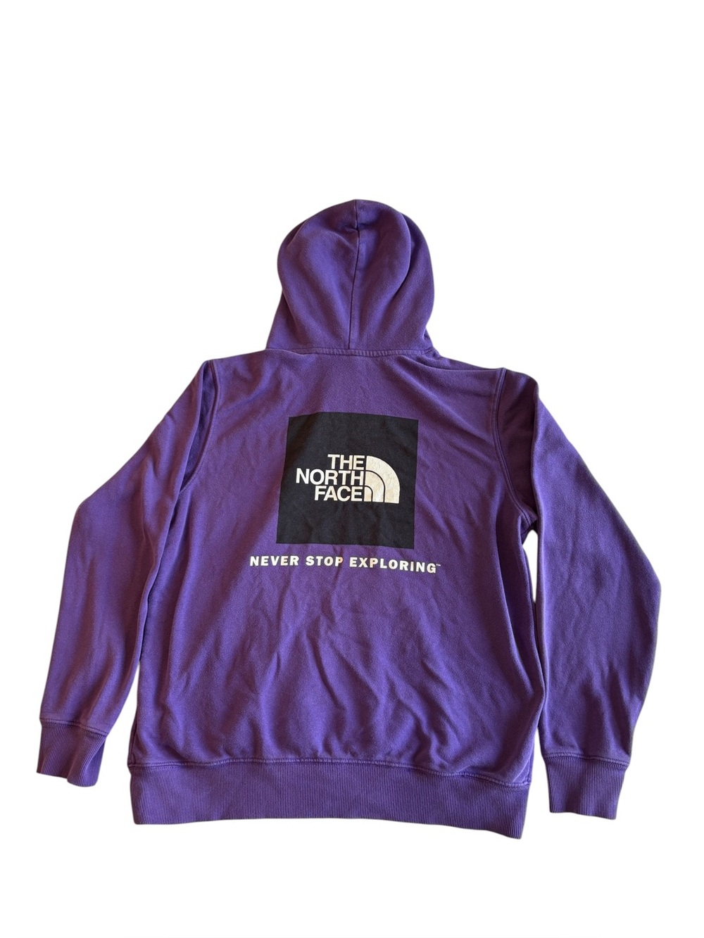 The North Face Men's Purple Hoodie Pullover - Picture 2 of 5